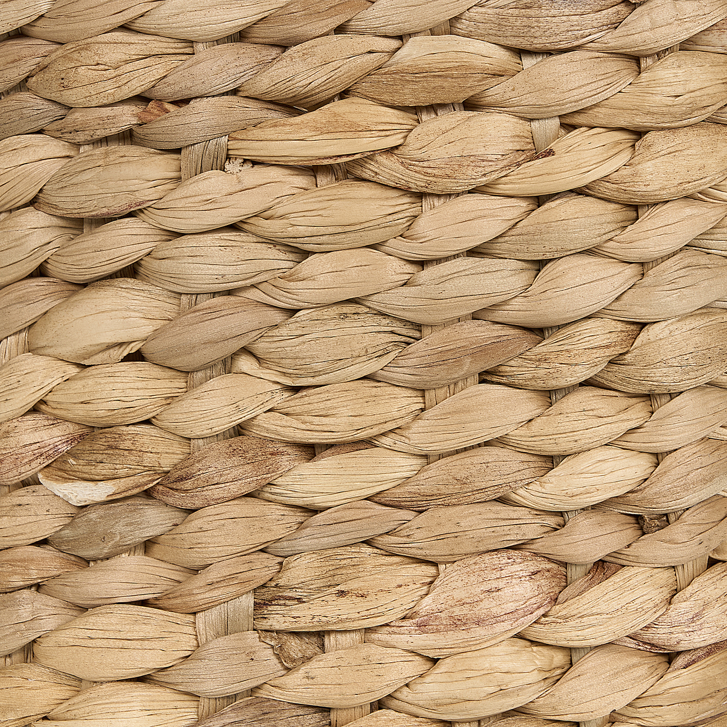 Set mit 3 Blumentöpfen RONQUIL Geflecht 16/20/24 cm Naturfarben