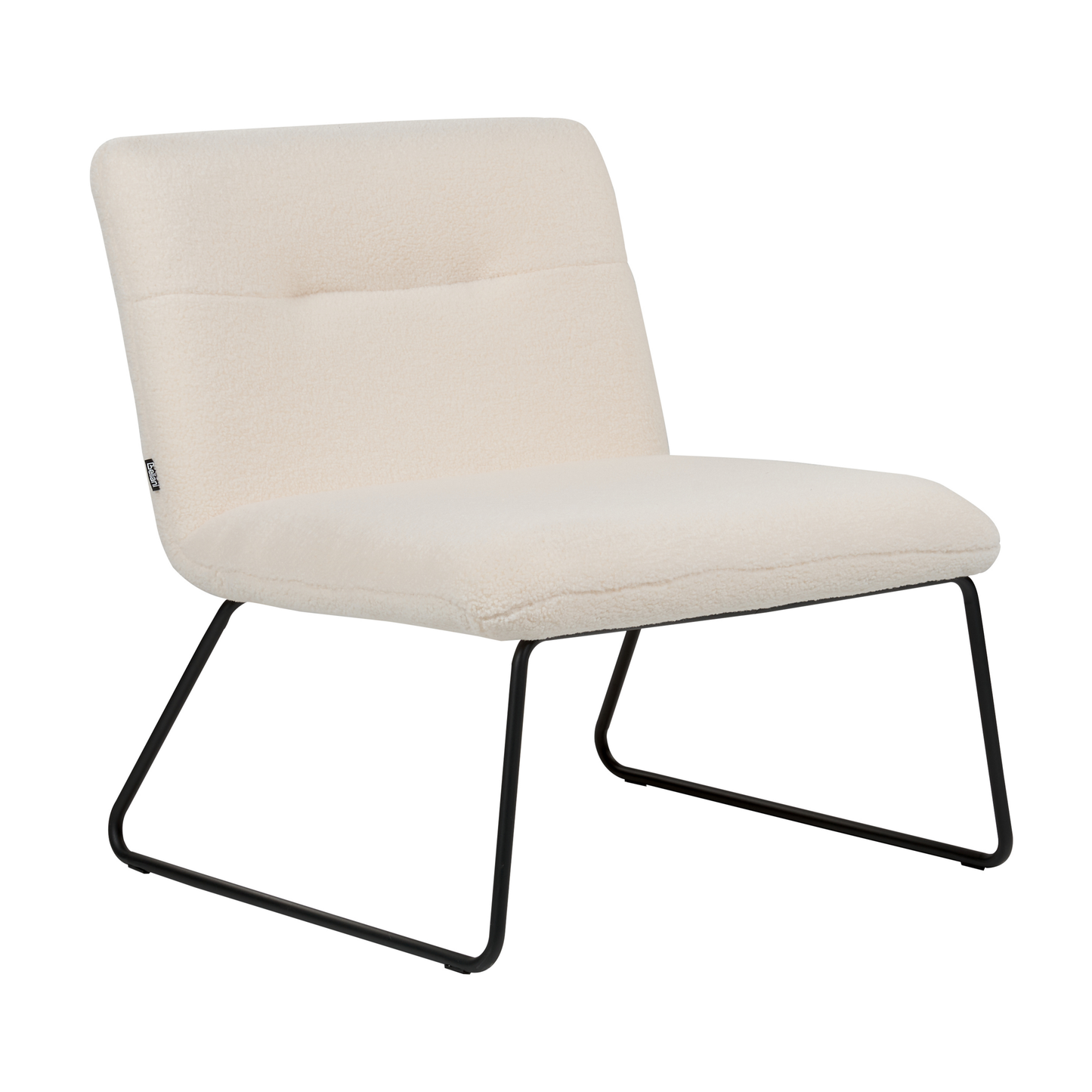 Sessel COTULLA Bouclé Weiss