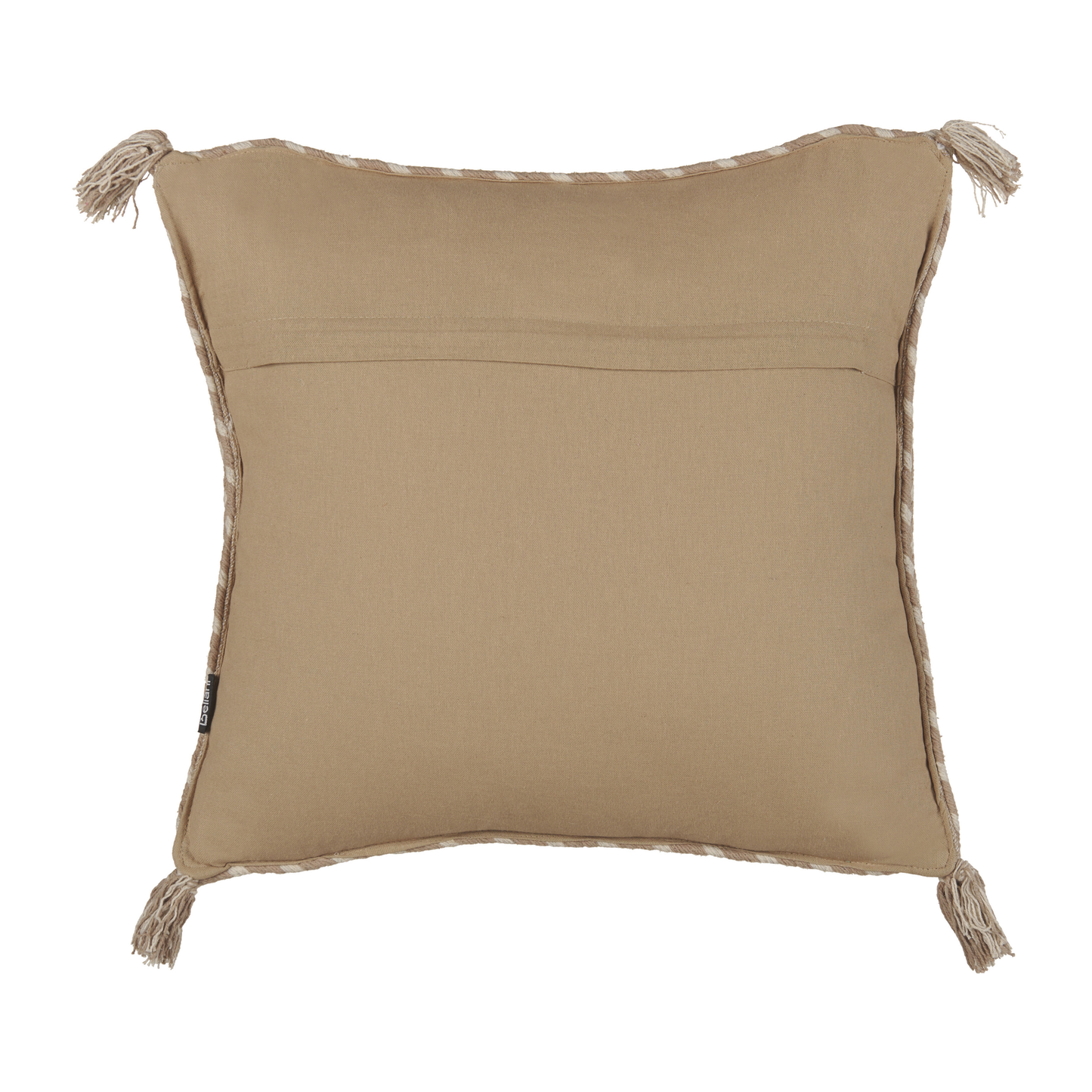 Dekokissen ERIGERON Jute 45 x 45 cm Beige Ohne Muster