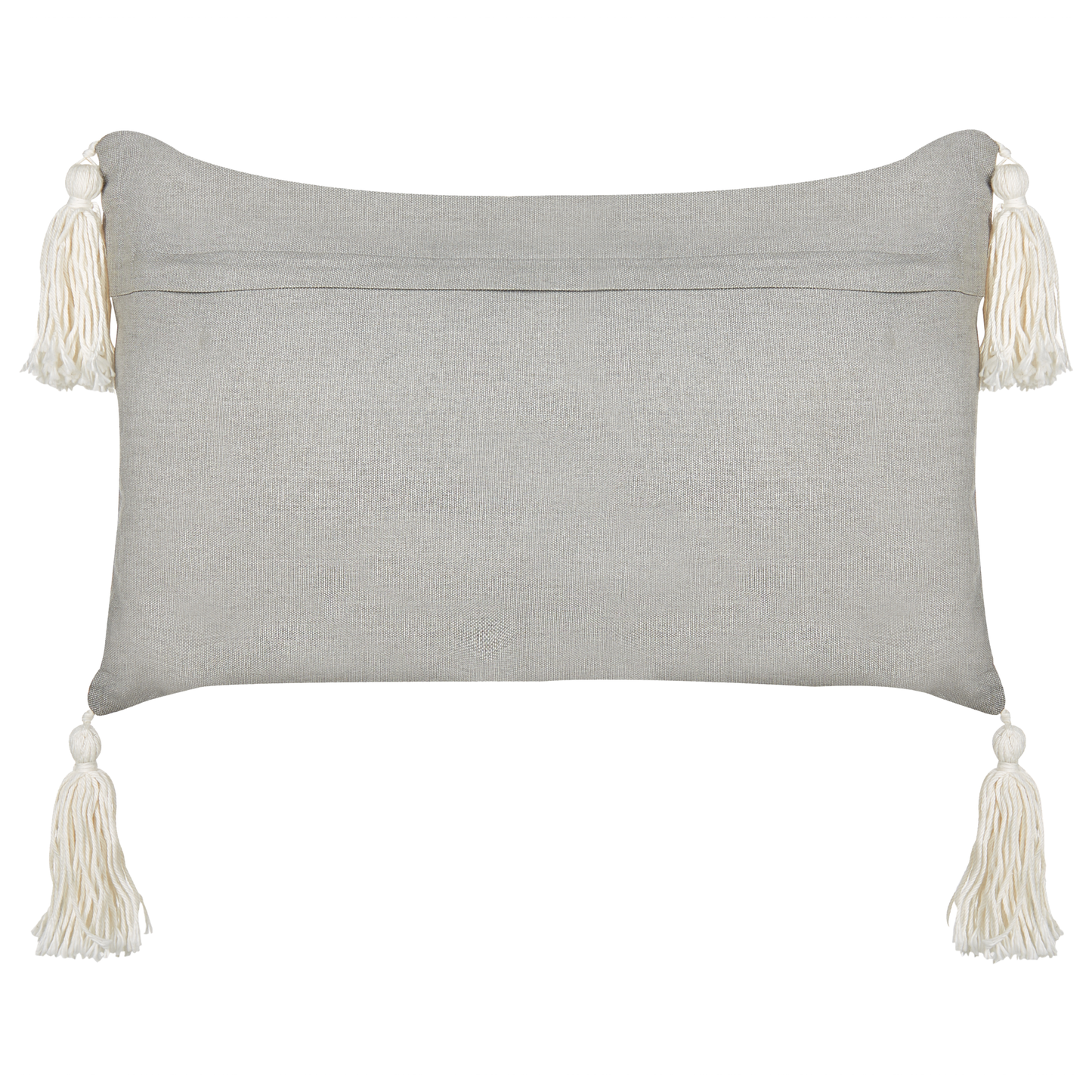 Kissen 2er Set Baumwolle Grau LITHOPS 30 x 50 cm