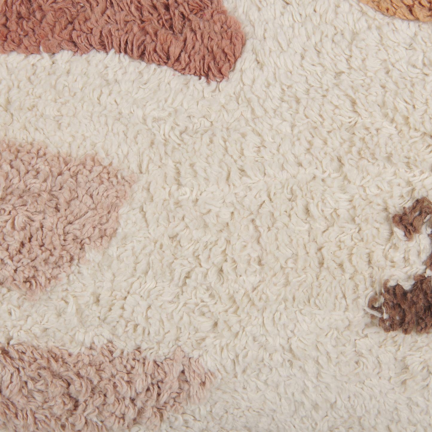 Kissen 2er Set Getuftet Baumwolle Beige CAMASSIA 30 x 50 cm