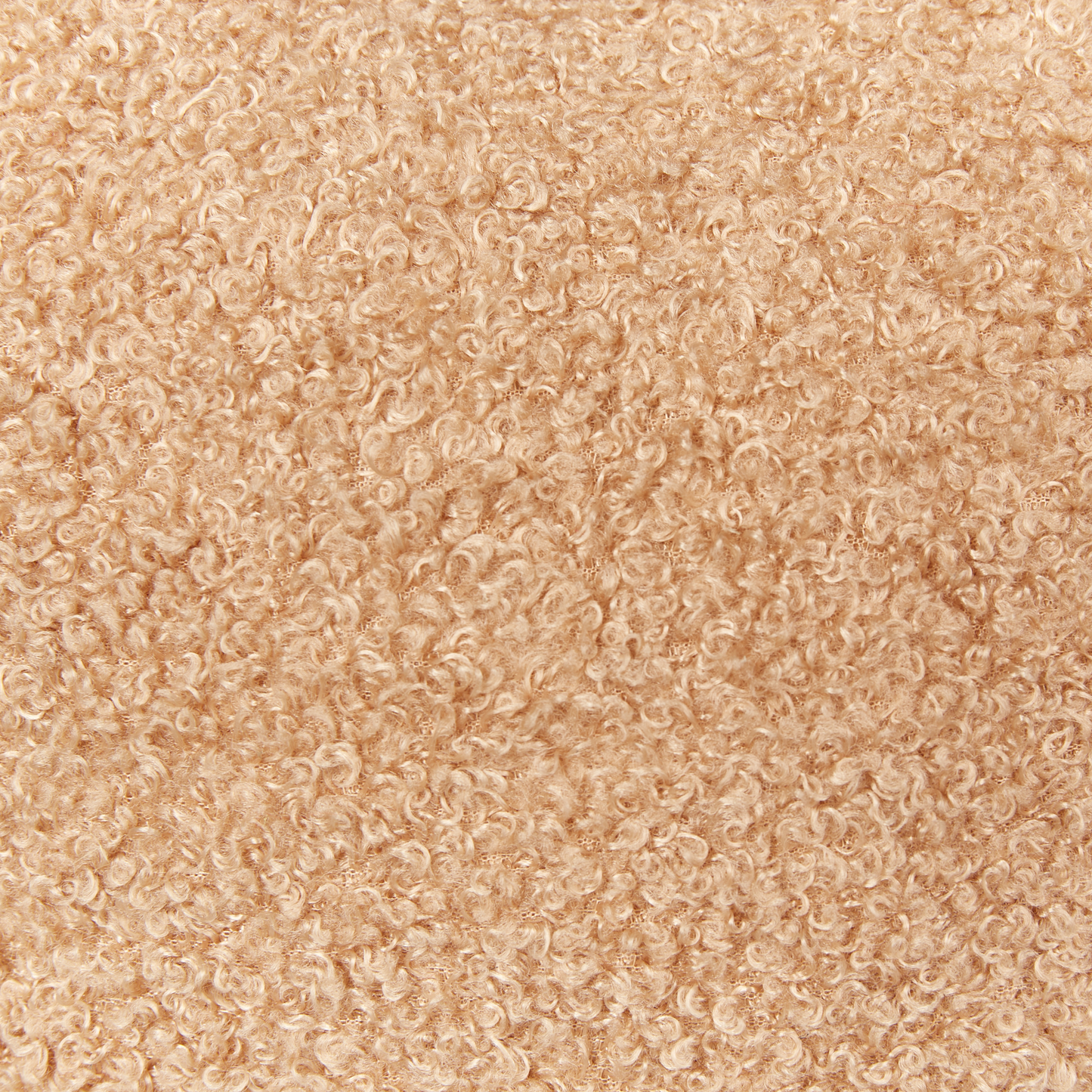 Dekokissen 2er Set GLADIOLUS Bouclé 172 x 14 cm Hellbraun Ohne Muster