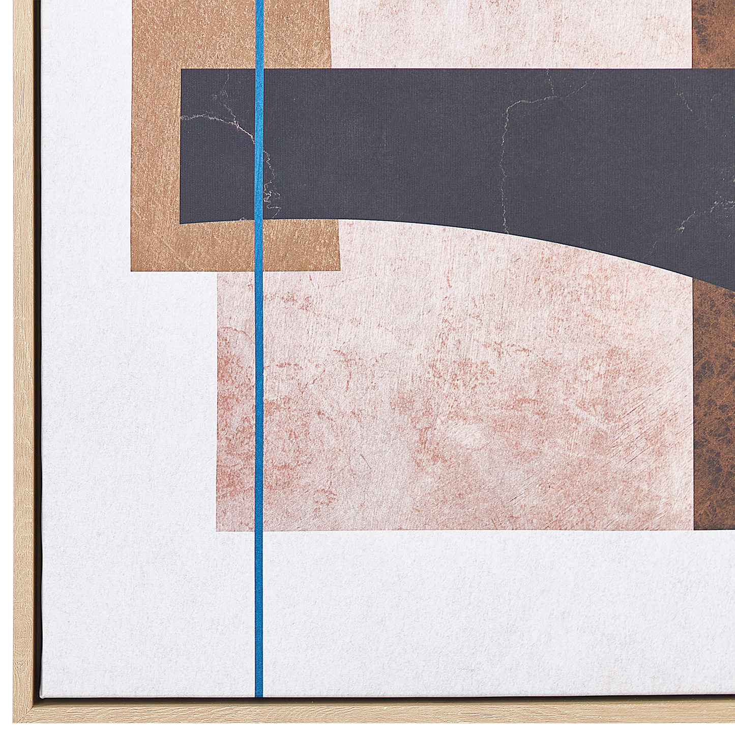 Canvas RUFFANO Abstraktes Muster 63 x 93 cm Bunt