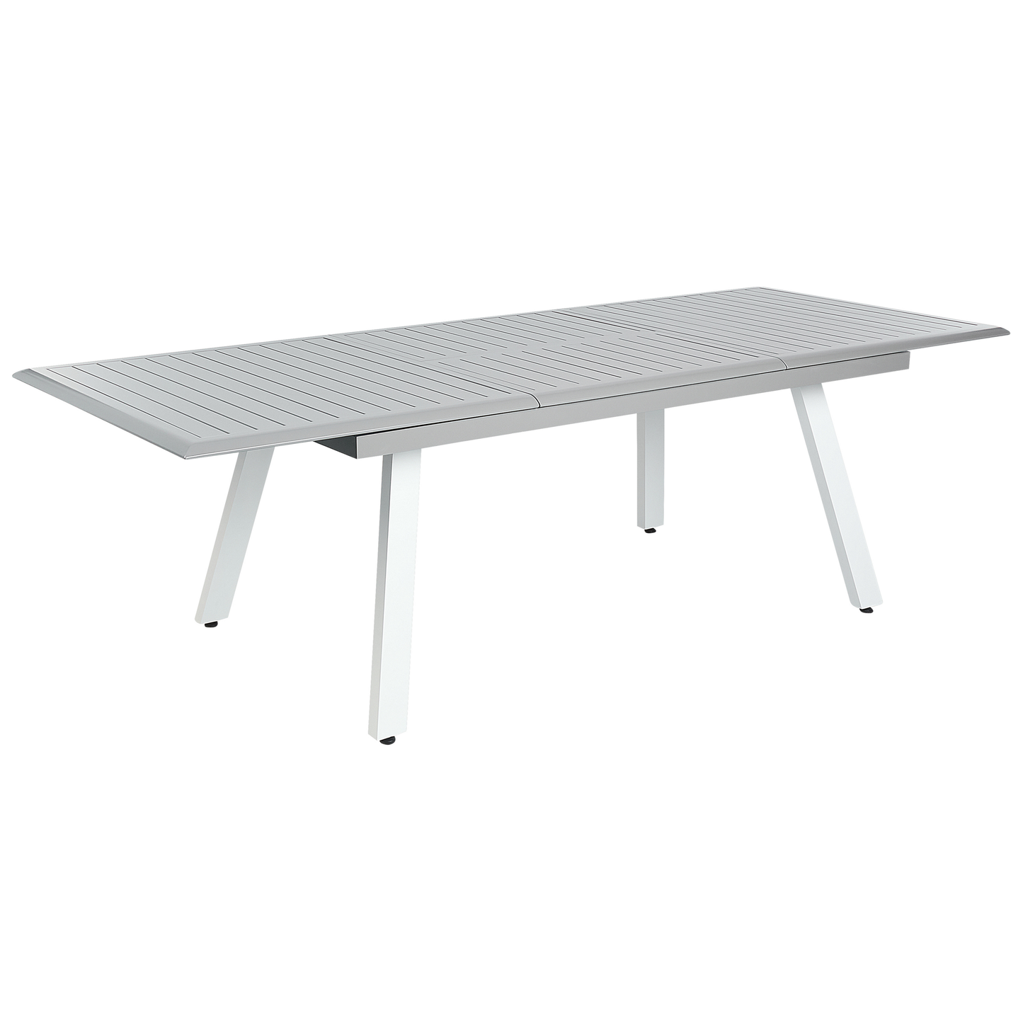 Gartenmöbel Set 8-Sitzer PERETA Metall Grau