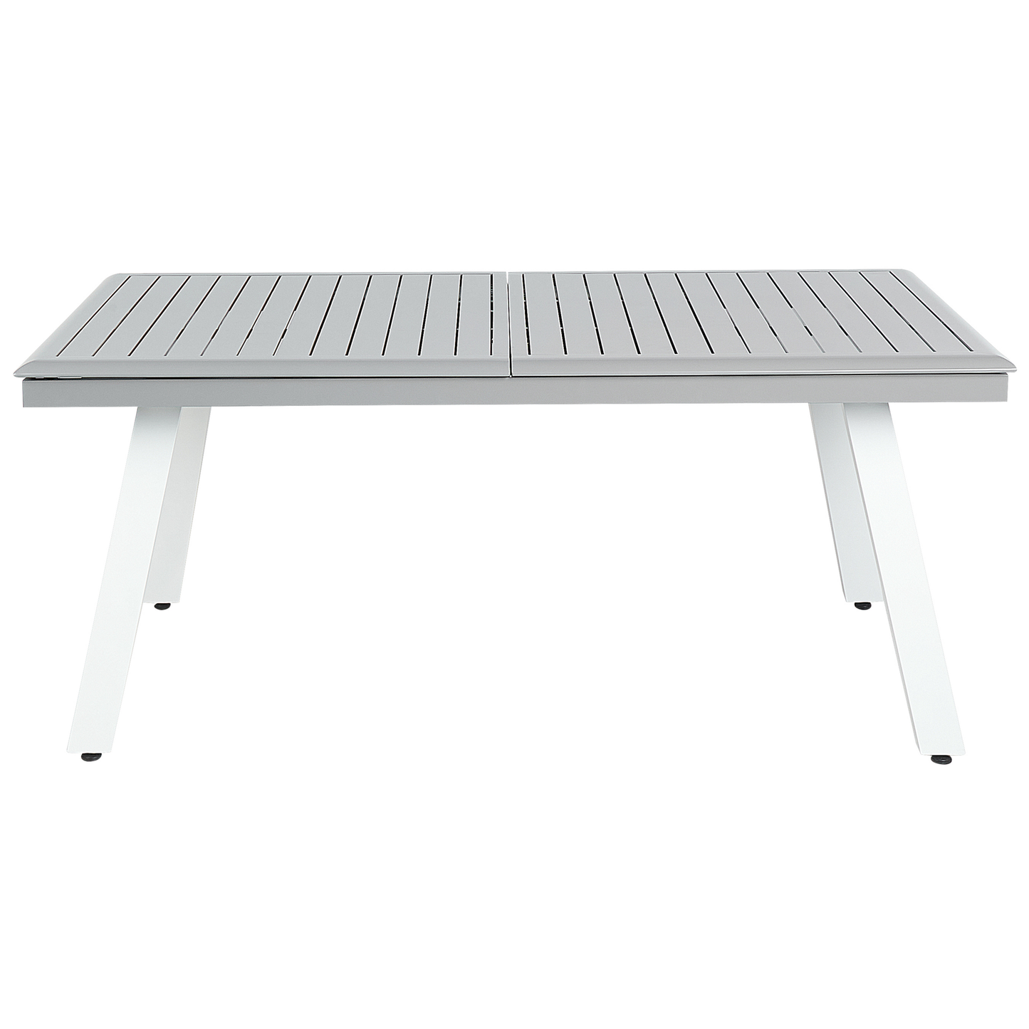Gartenmöbel Set 8-Sitzer PERETA Metall Grau