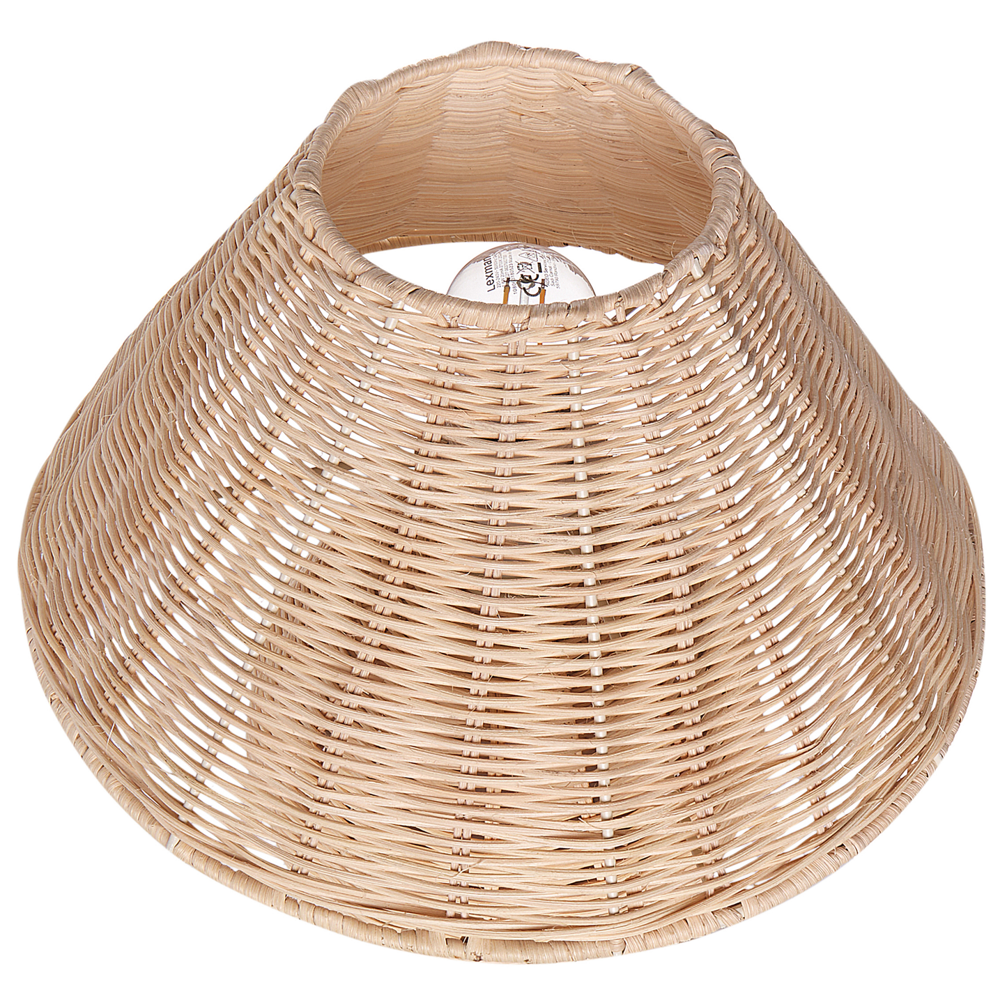 Tischleuchte CINDER Rattan Naturfarben