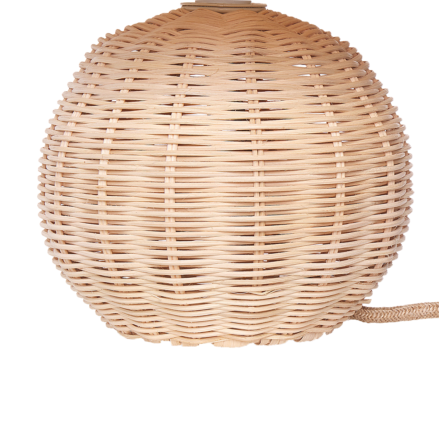 Tischleuchte CINDER Rattan Naturfarben