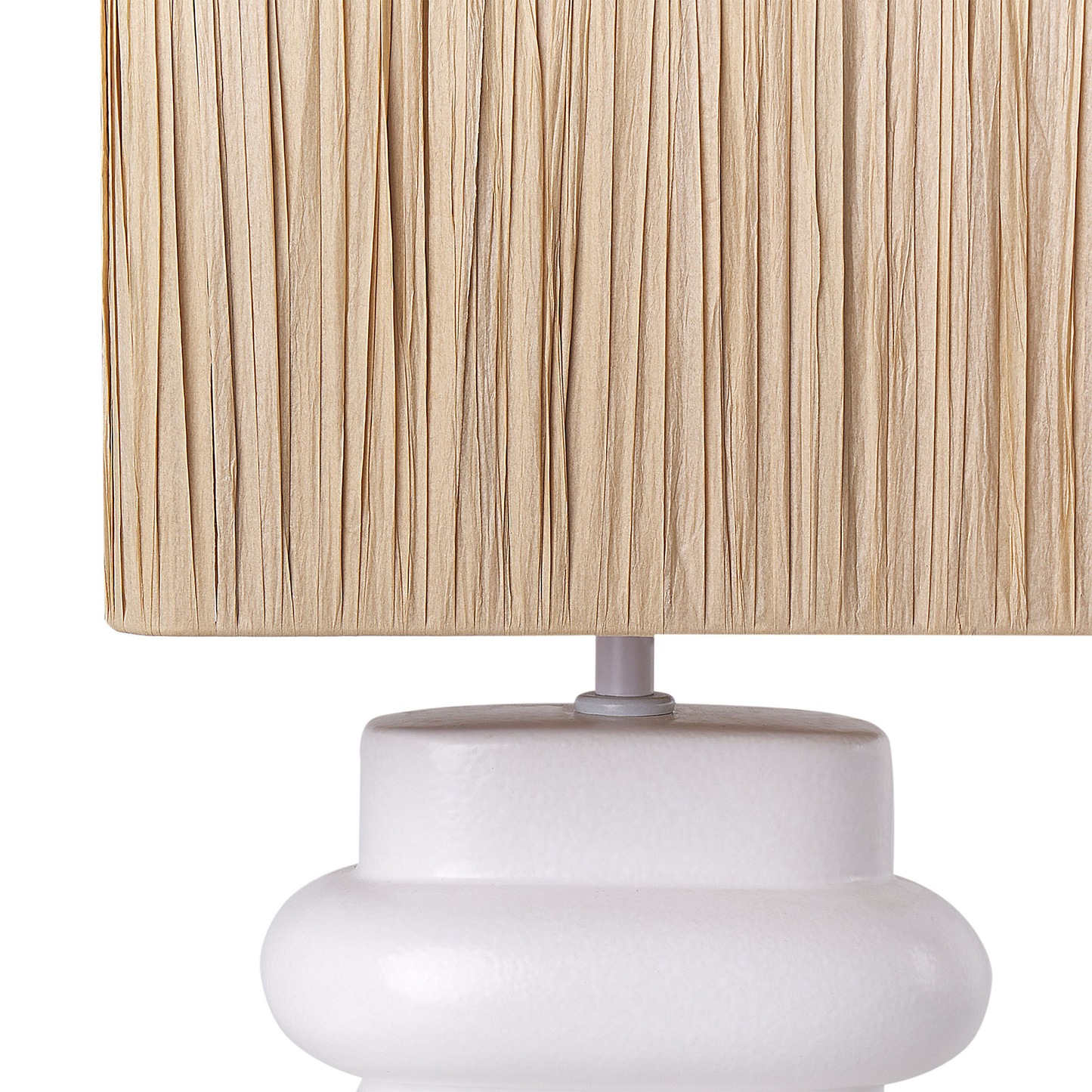 Tischleuchte JUDY Keramik Weiss