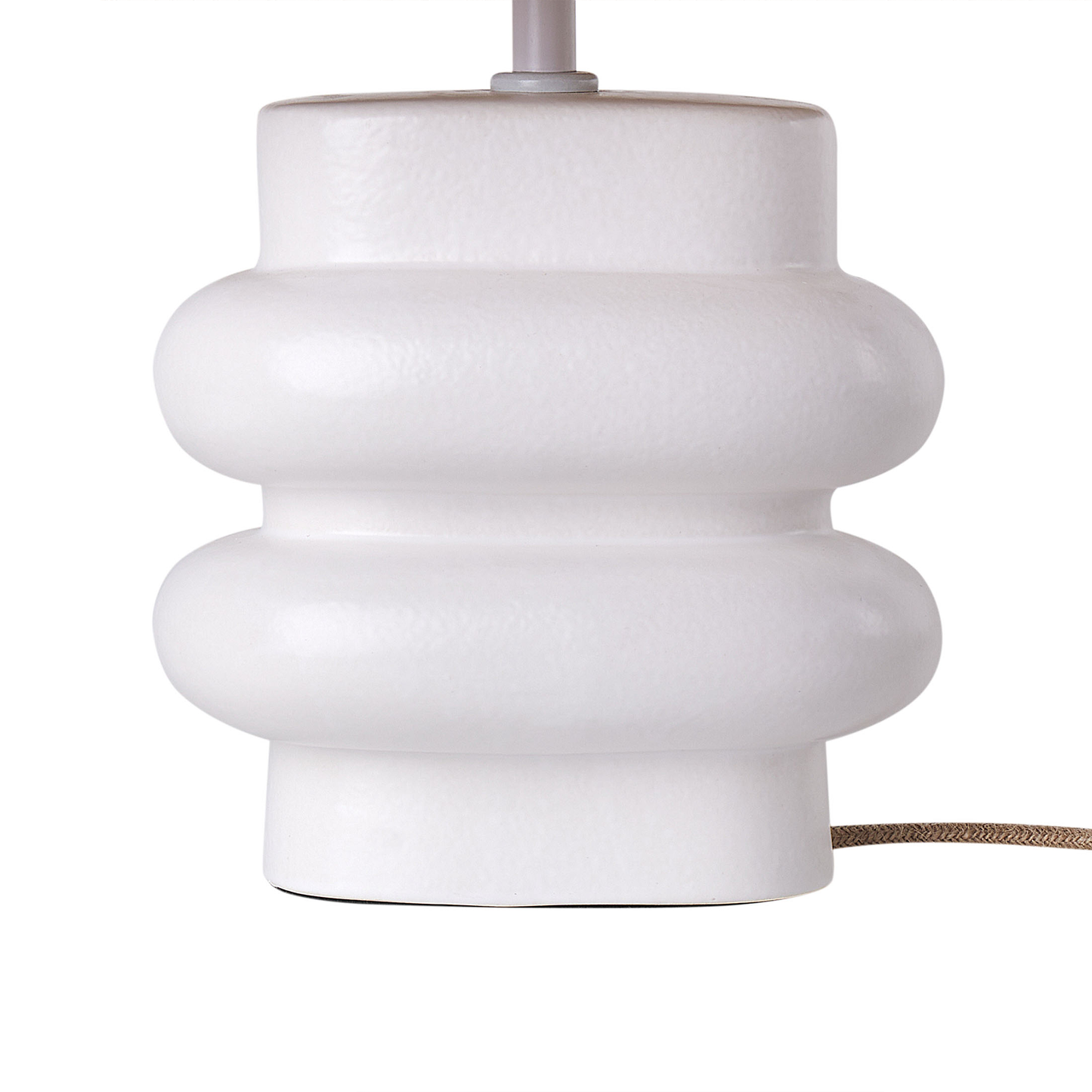 Tischleuchte JUDY Keramik Weiss