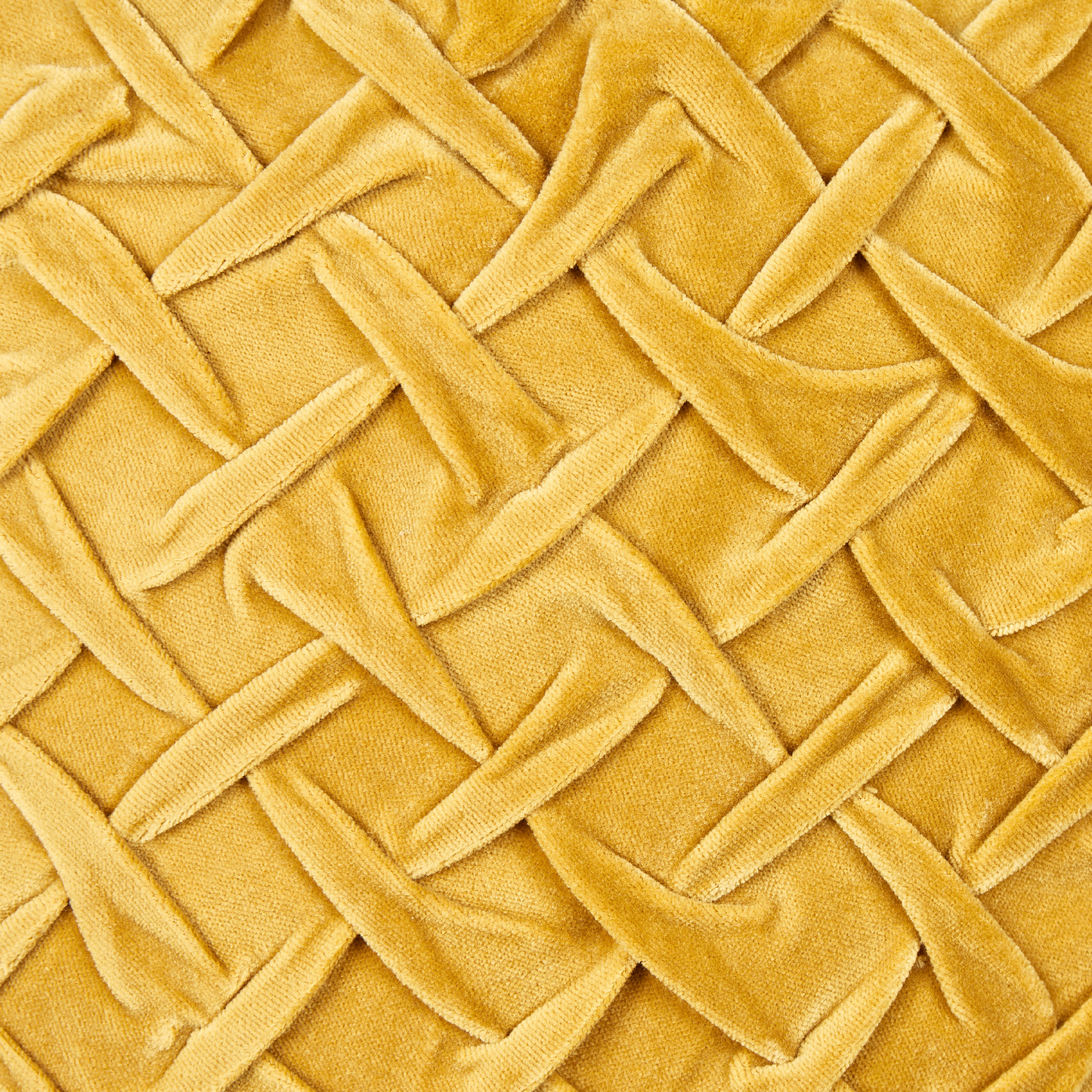 Kissen 2er Set Baumwolle Gelb CHOISYA 45 x 45 cm