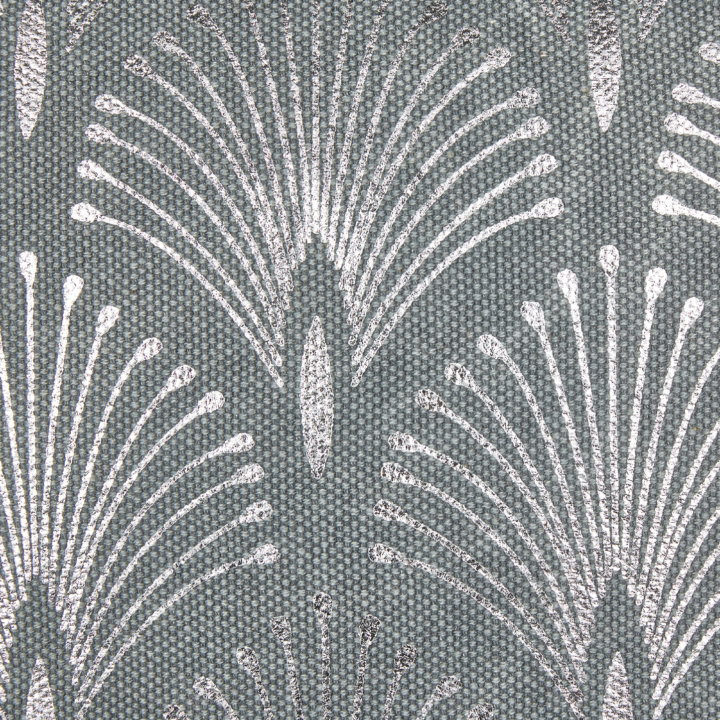 Dekokissen 2er Set HOYA Baumwolle 45 x 45 cm Grau Geometrisches Muster