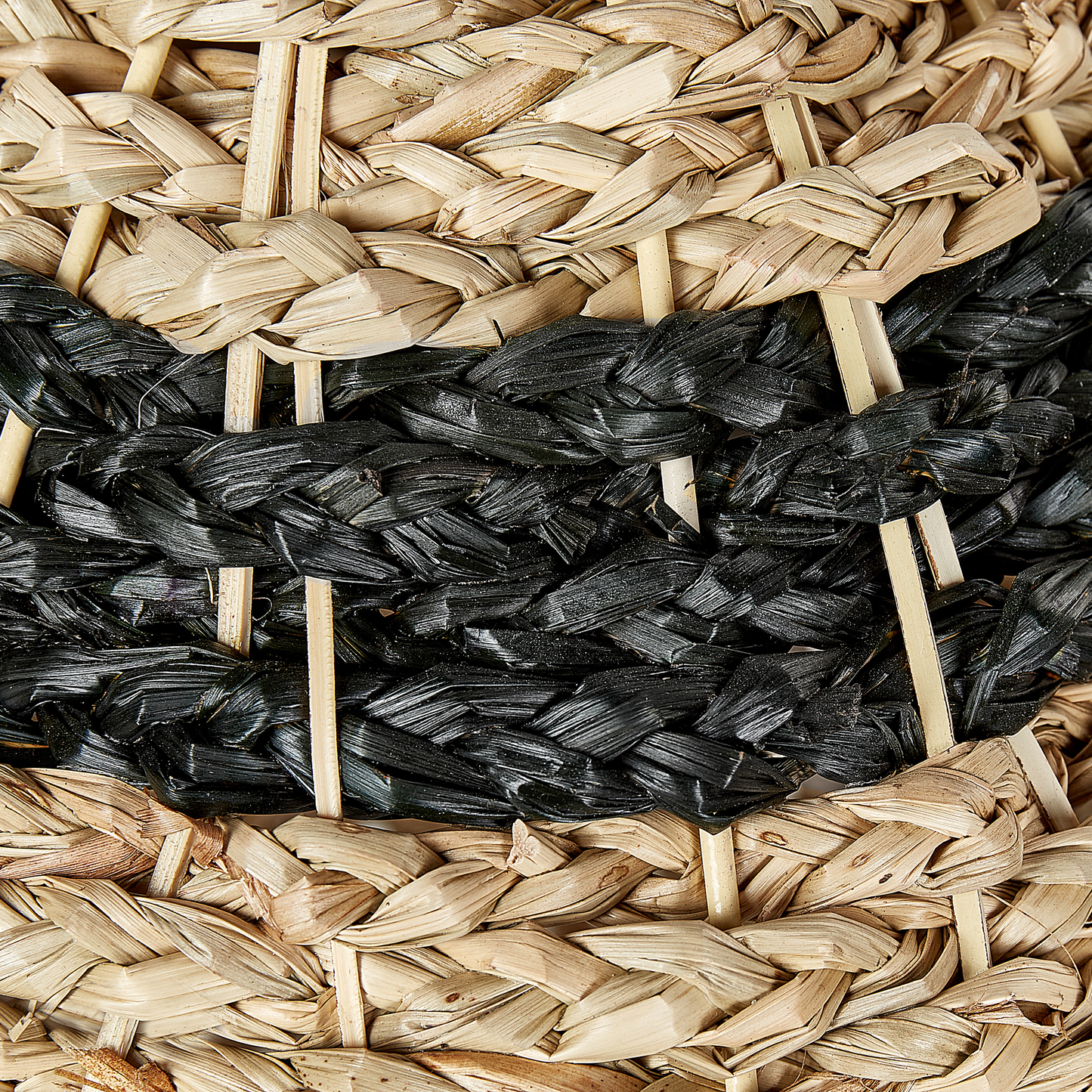 Aufbewahrungskorb mit Deckel Seegras naturfarben Raketenform 97 cm PAARL