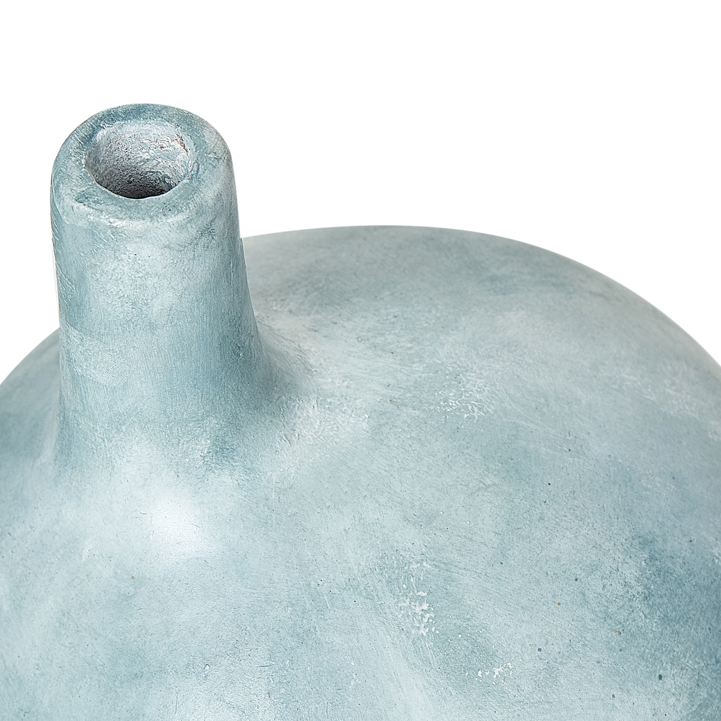 Dekovase BENTONG Keramik 26 cm Hellblau