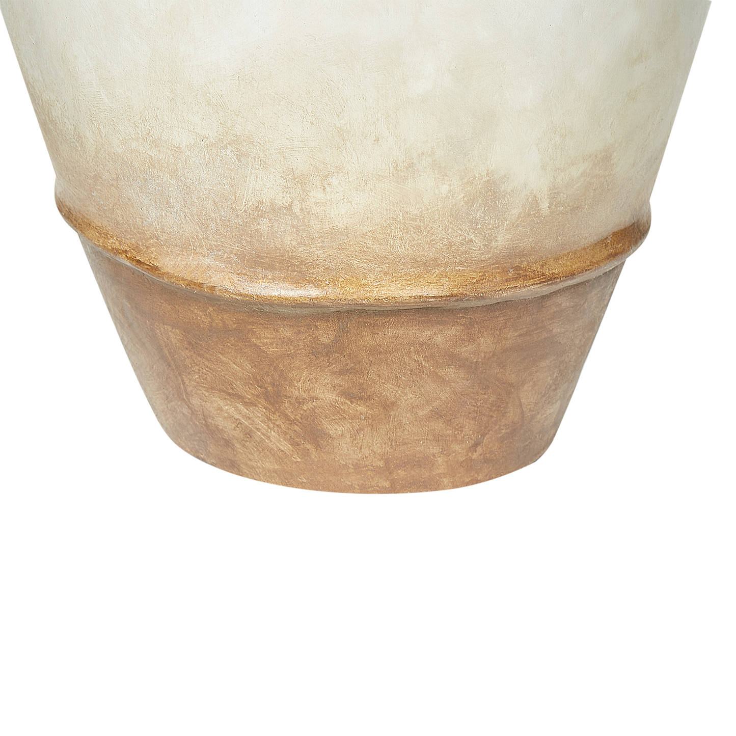 Dekovase BANTING Keramik 36 cm Hellbeige