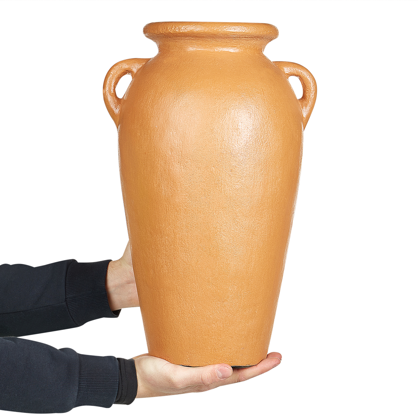 Dekovase DABONG Keramik 42 cm Orange