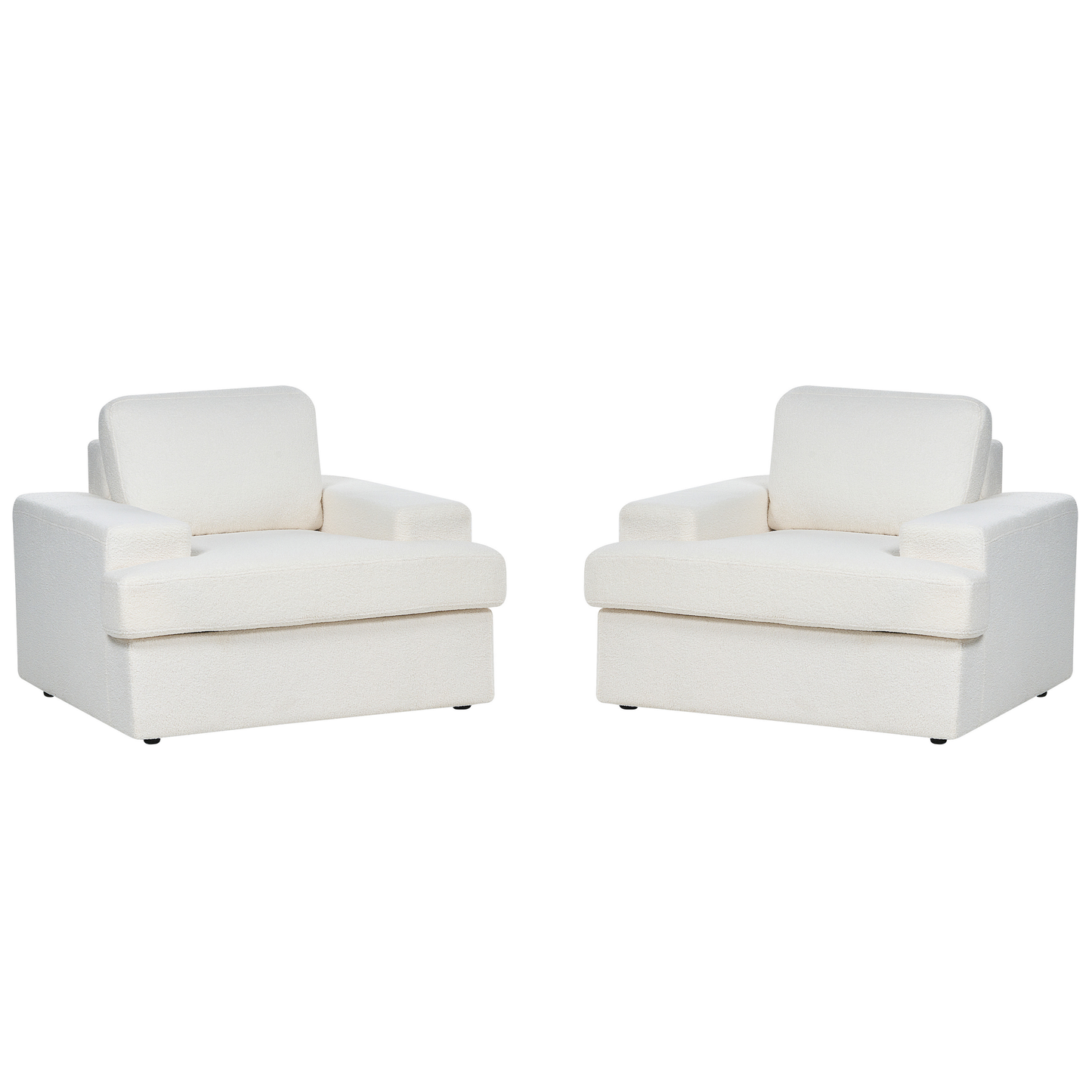 Sessel ALLA Bouclé Cremeweiss