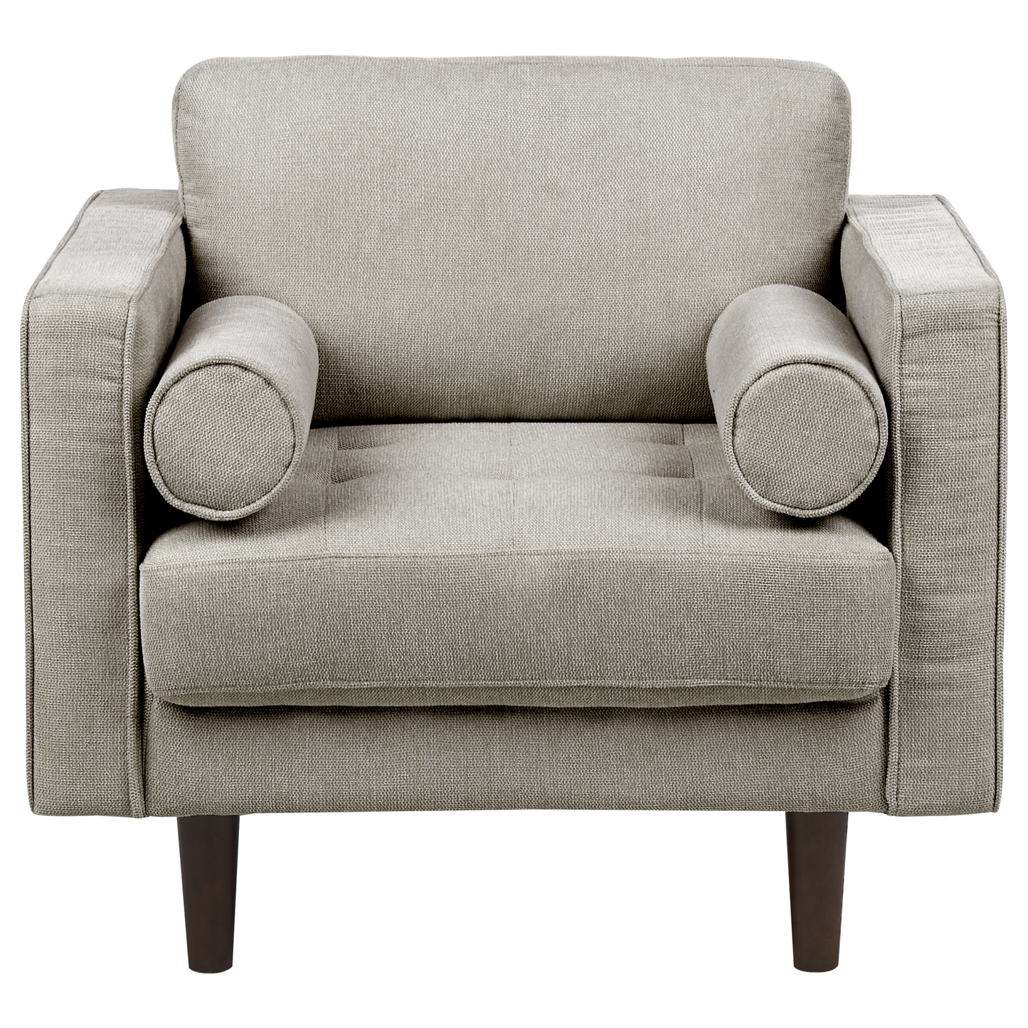 Sessel NURMO Stoff Taupe