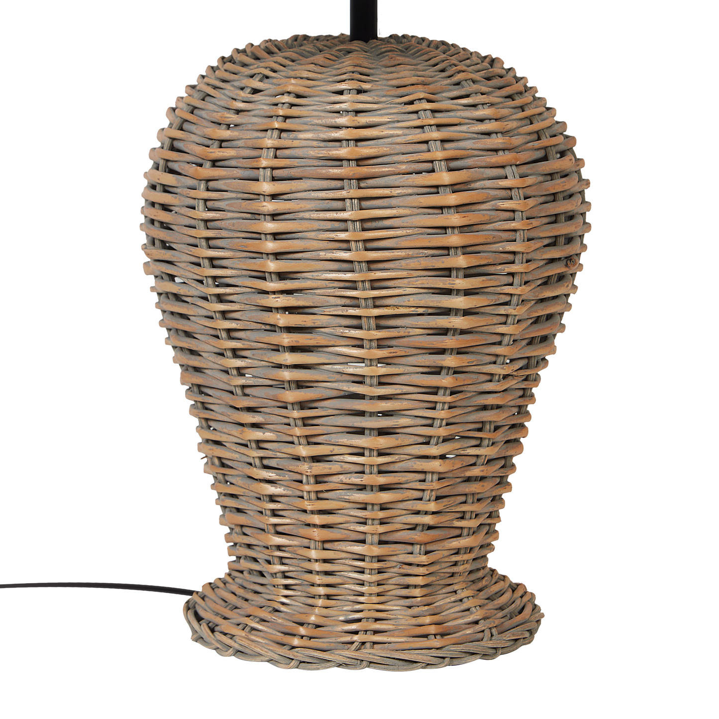 Tischleuchte FURELOS Rattan Naturfarben