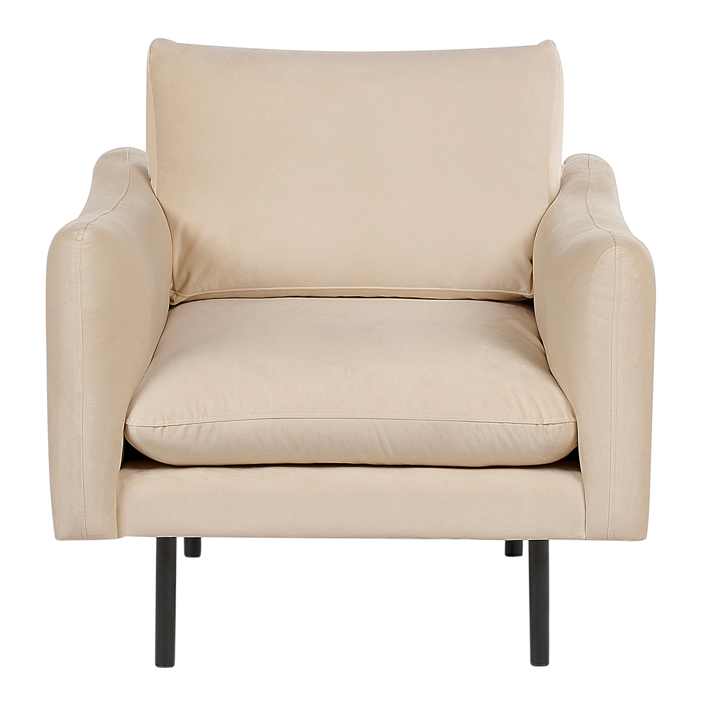 Sessel VINTERBRO Samtstoff Beige