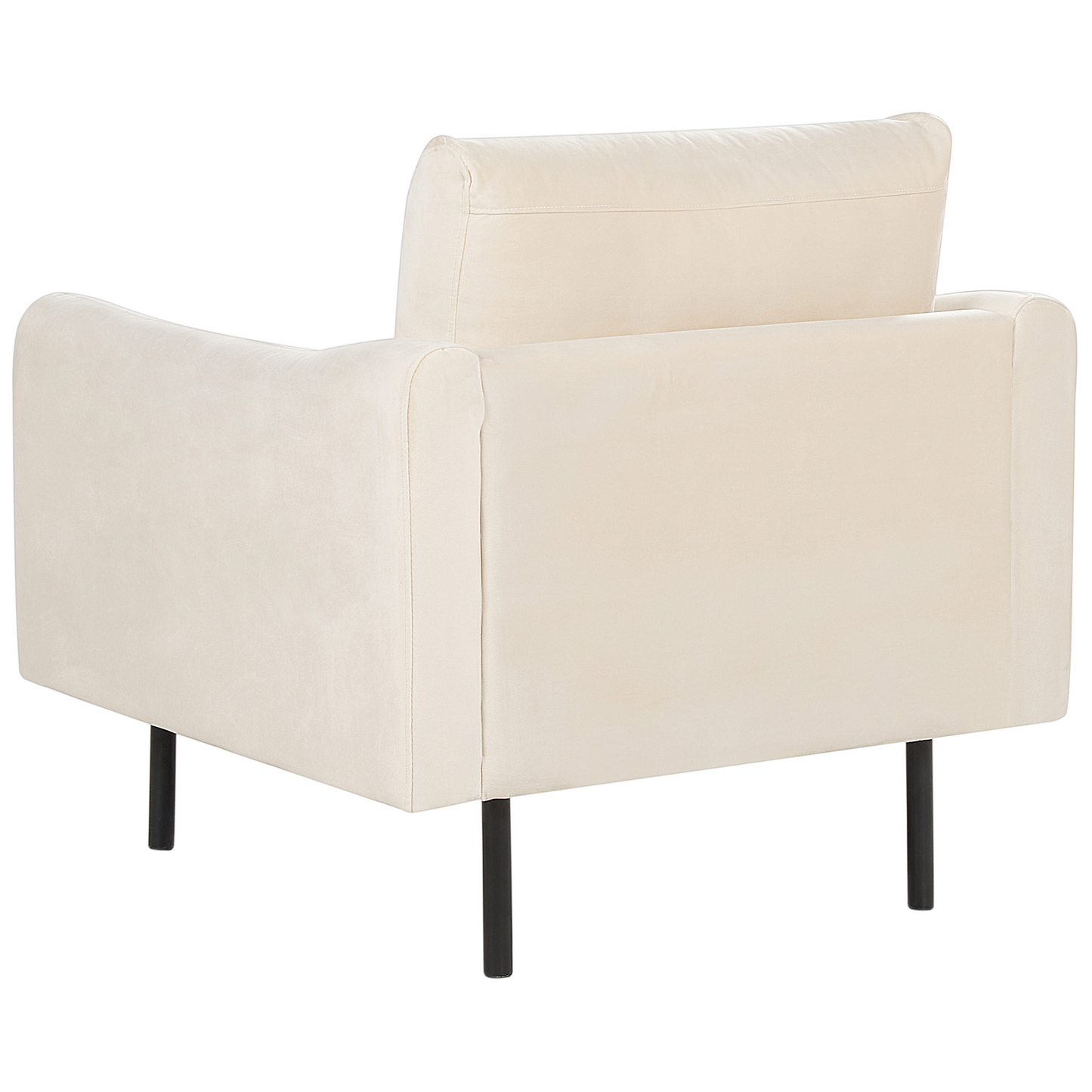 Sessel VINTERBRO Samtstoff Hellbeige