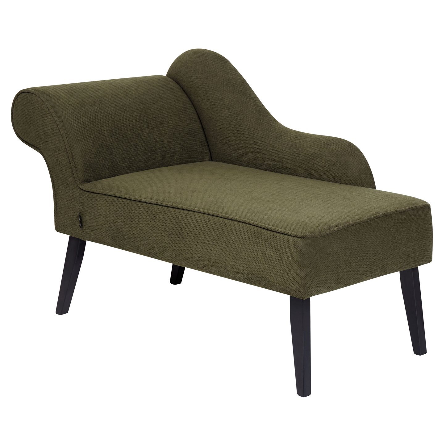 Chaiselongue olivgrün linksseitig BIARRITZ