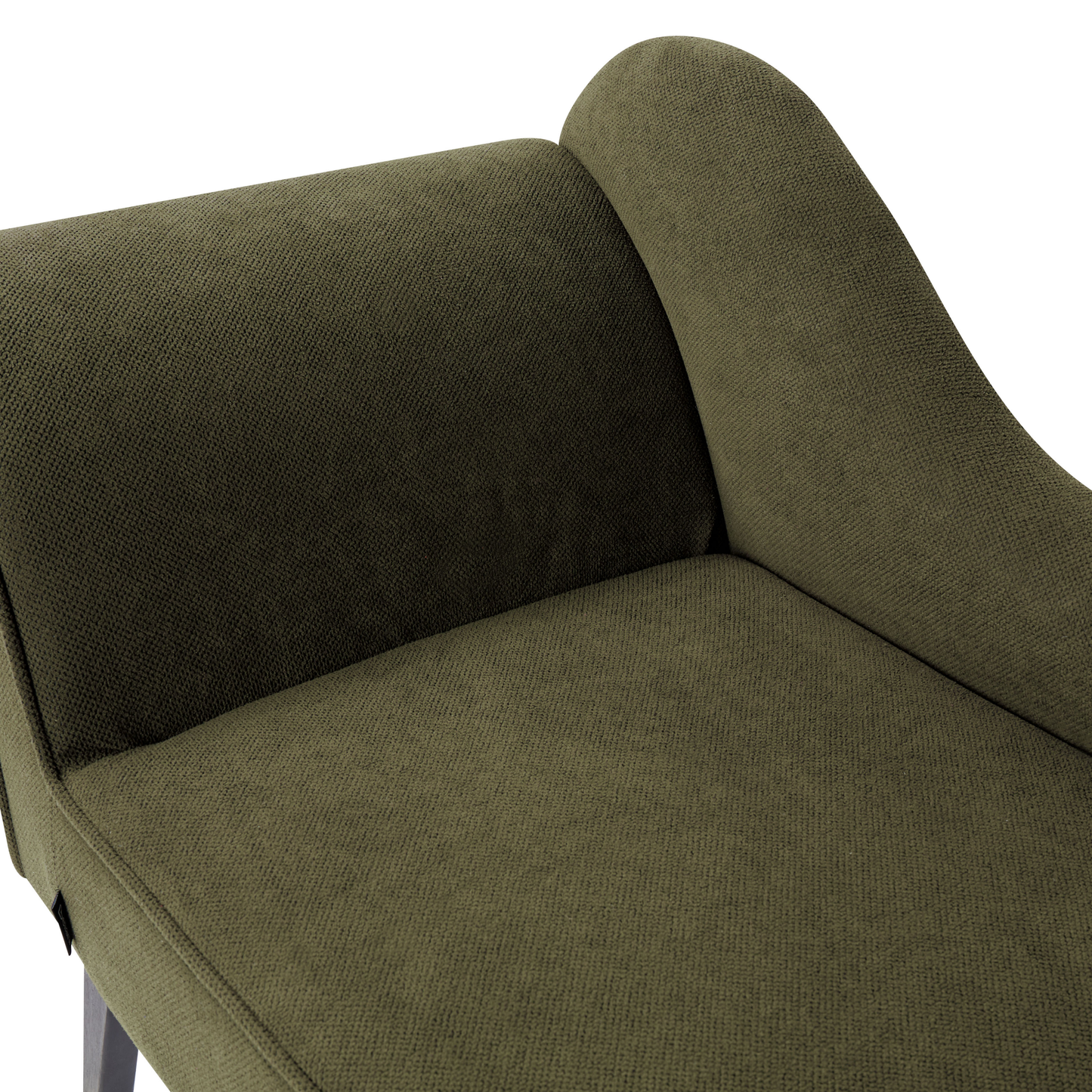 Chaiselongue olivgrün linksseitig BIARRITZ