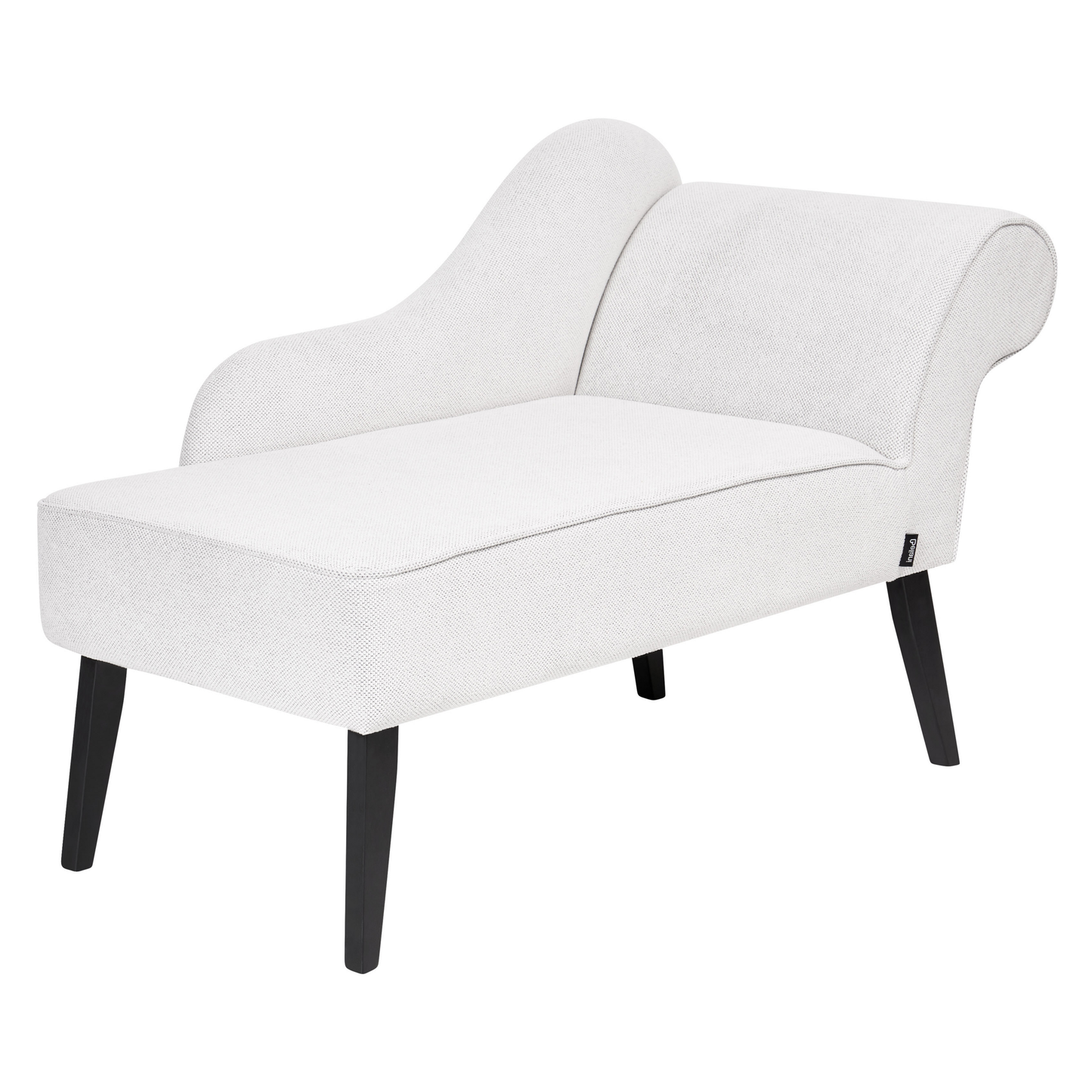 Chaiselongue weiss rechtsseitig BIARRITZ