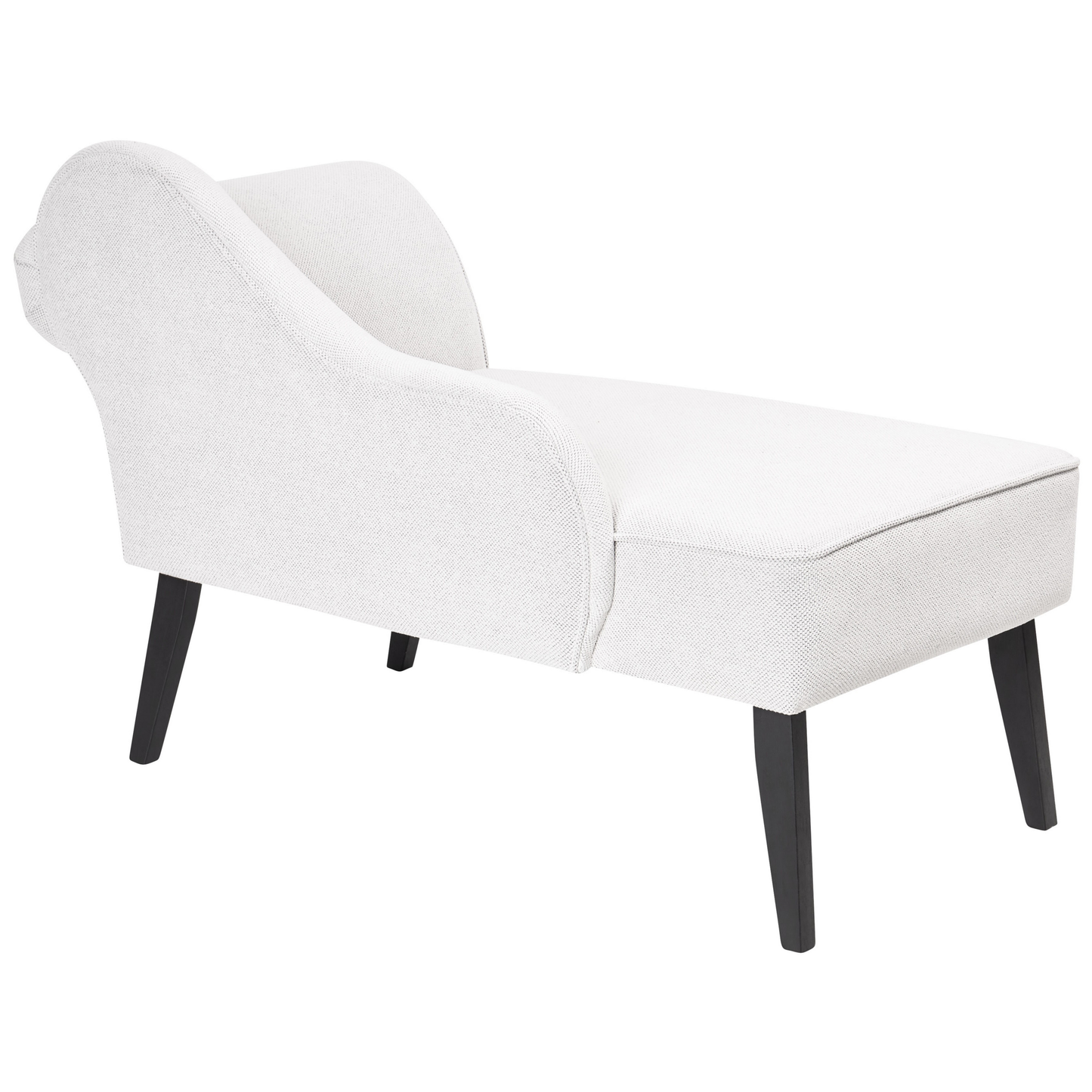Chaiselongue weiss rechtsseitig BIARRITZ