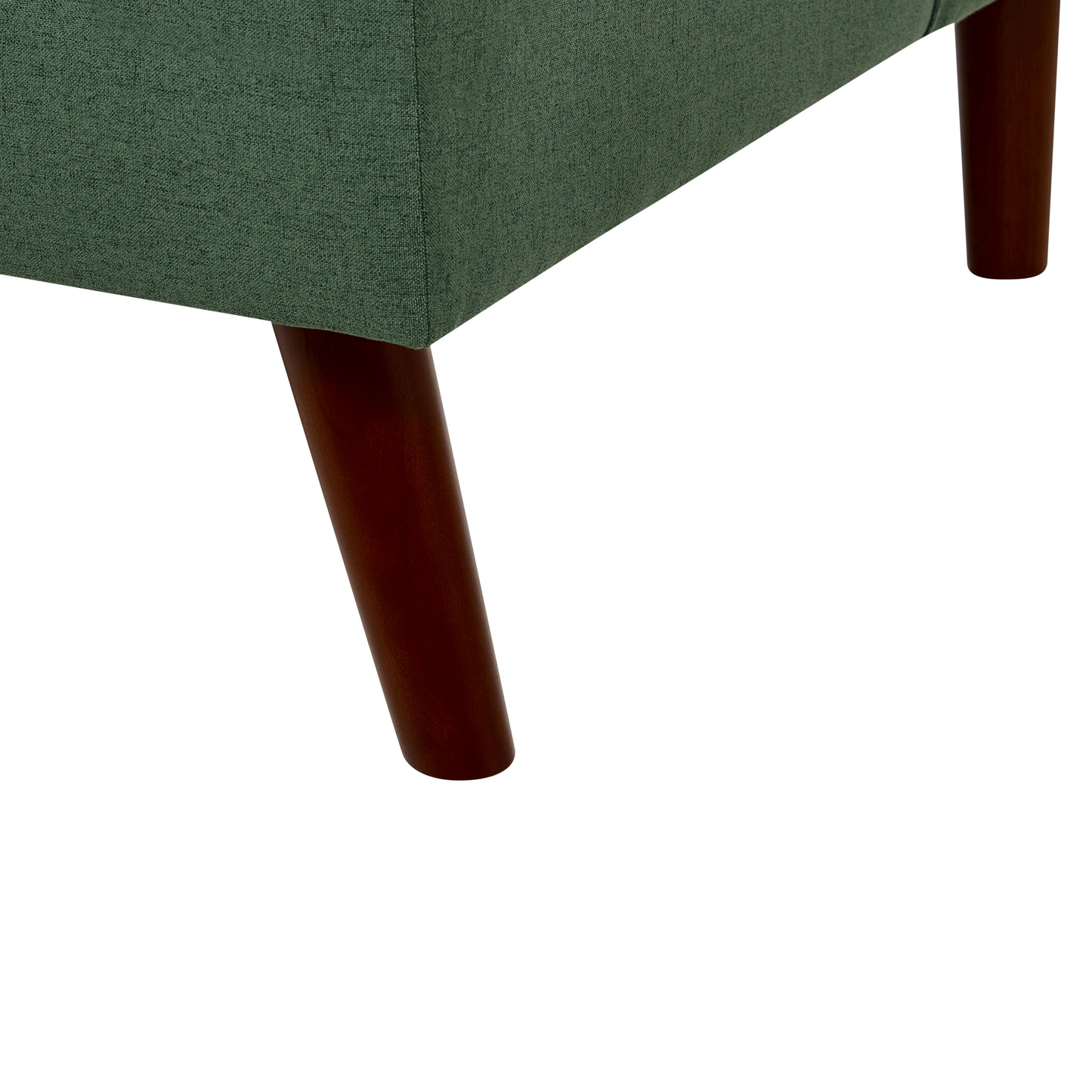 3-Sitzer Schlafsofa dunkelgrün / dunkelbraun RONNE