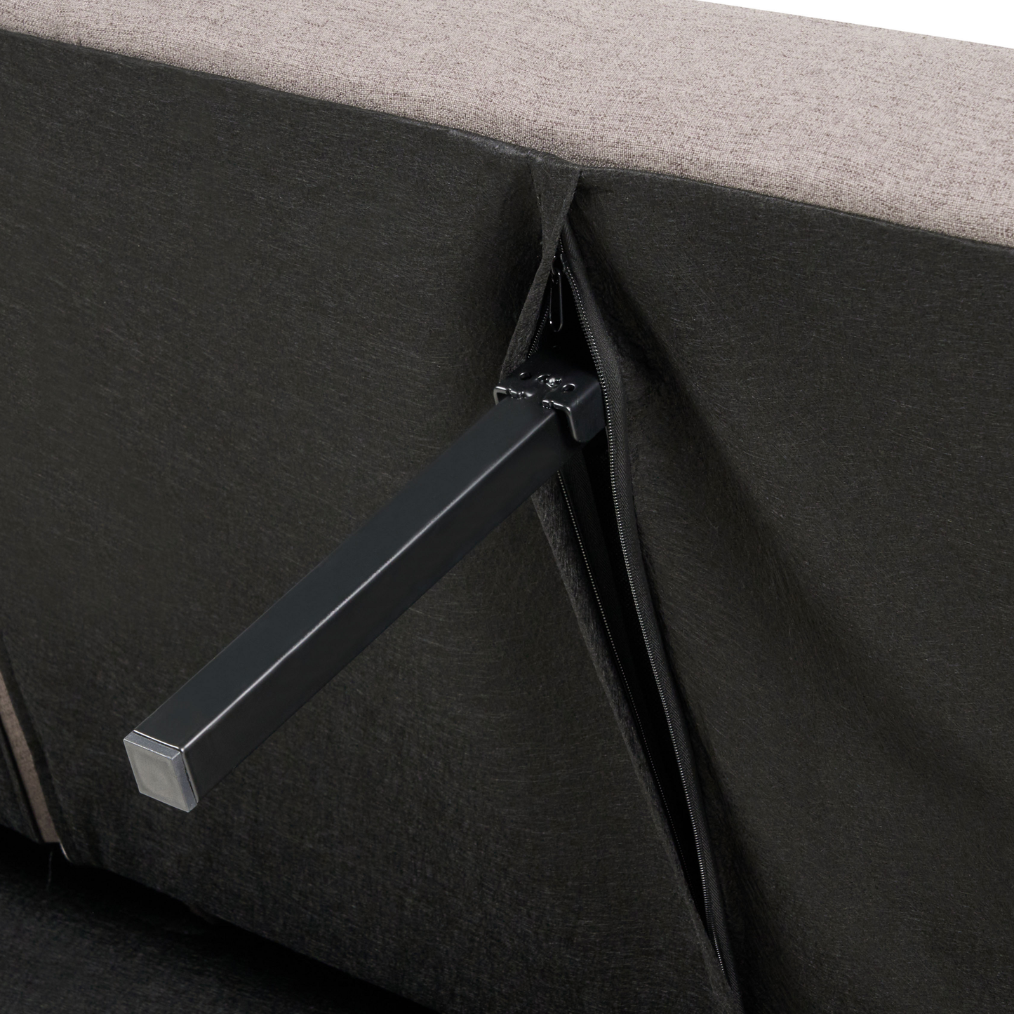 3-Sitzer Schlafsofa hellbraun VIMMERBY