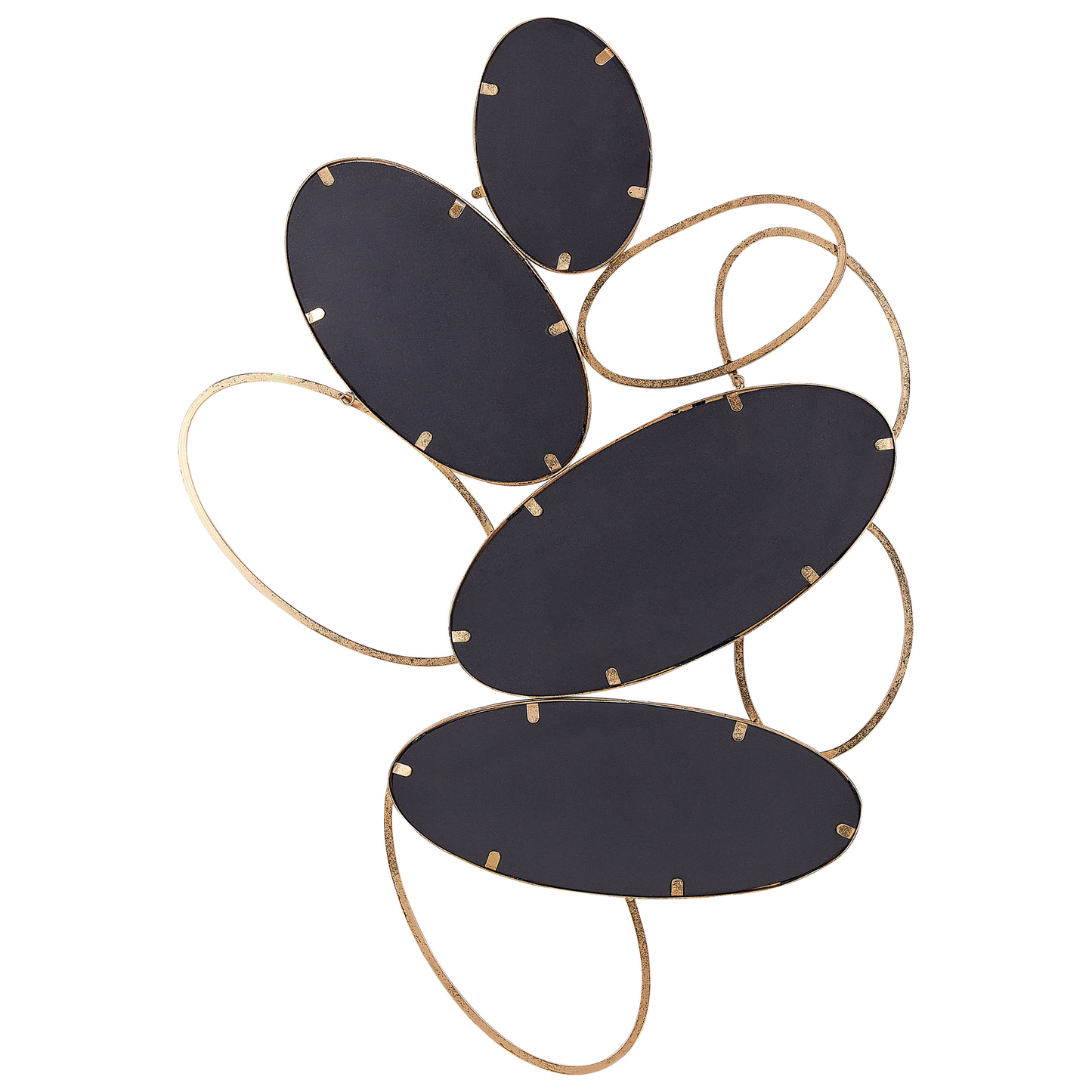 Wandspiegel DECIZE 113 cm 77 cm Metall Gold