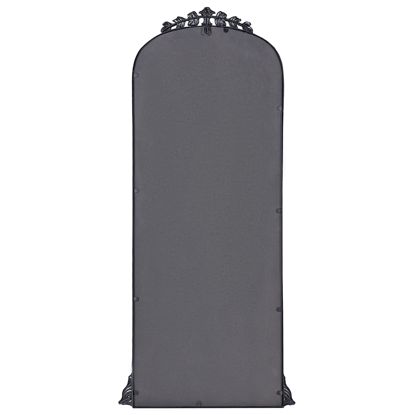 Wandspiegel LIVRY 51 cm 114 cm Metall Schwarz