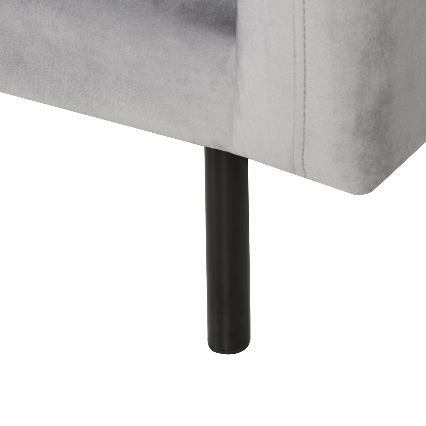 Sessel VINTERBRO Samtstoff Grau