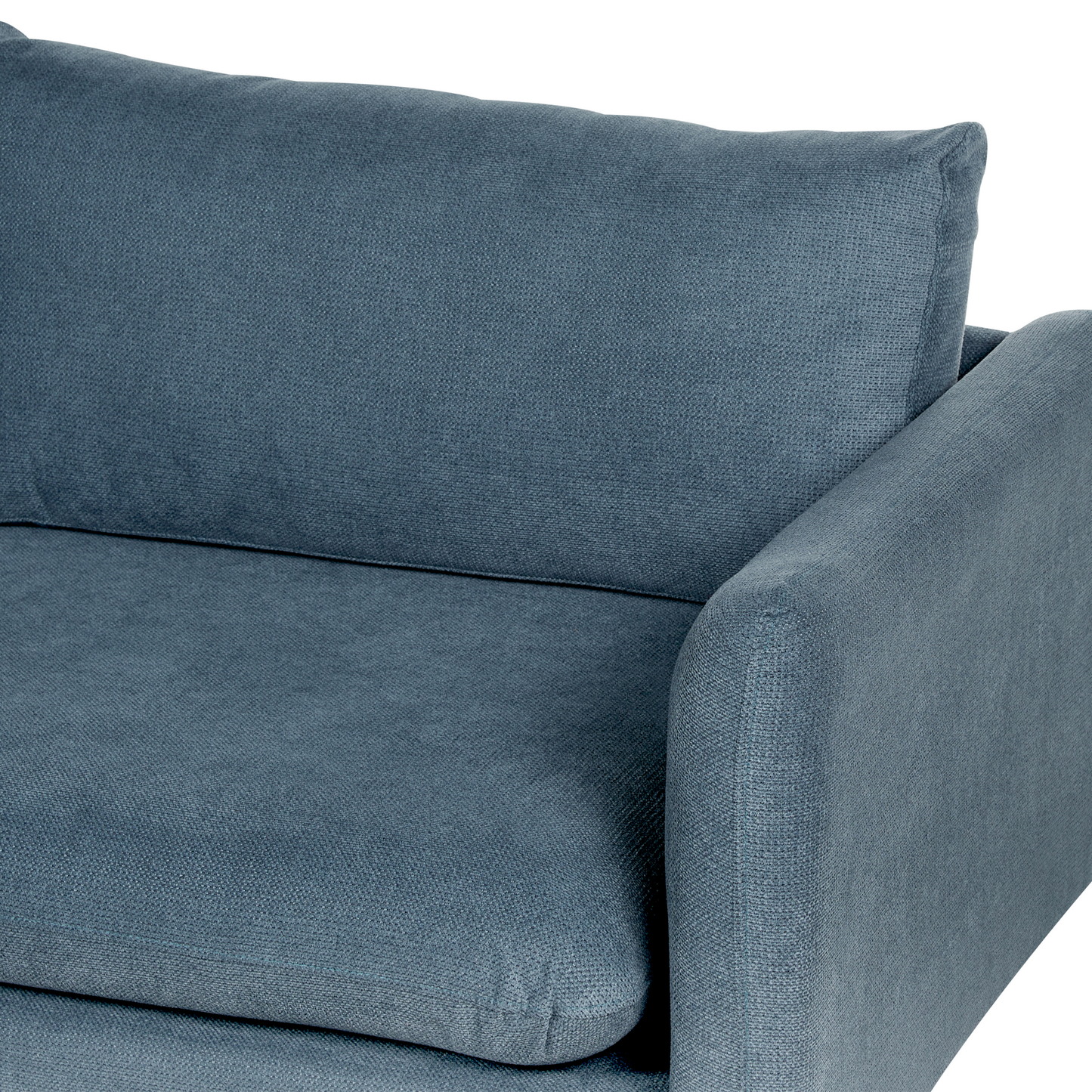 4-Sitzer Ecksofa blau rechtsseitig VINTERBRO