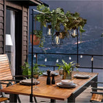 Tisch Dekogestell mit Gitter Teleskop ausziehbar in der Höhe und Breite