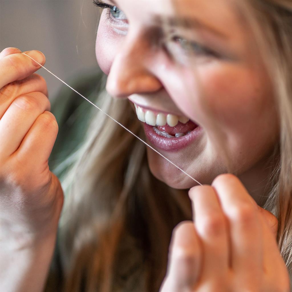 Zahnseide 30 Meter aus Maisstärke 100% biologisch abbaubarer Natur Zahnseide
