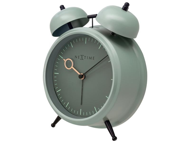 NeXtime Klassischer Wecker Golden Hour Teal