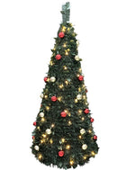 LED künstlicher Tannenbaum grün Pop-up-tree Höhe180cm mit 150 LED D:71cm