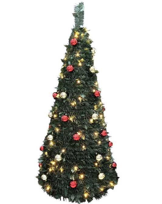 LED künstlicher Tannenbaum grün Pop-up-tree Höhe180cm mit 150 LED D:71cm