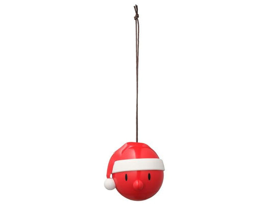 Hoptimist Boule de Noël Père Noël 2 pièces, rouge 