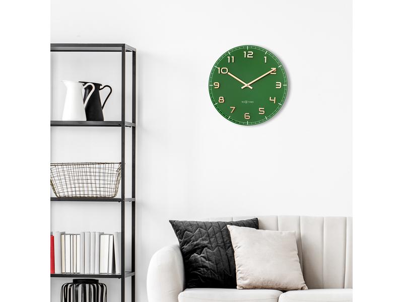 NeXtime horloge murale Classy Medium Vert