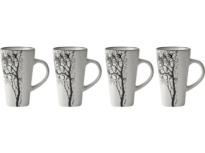 Villa Collection Tasse à expresso Hela 100 ml, lot de 4, gris 