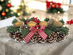 Kerzenhalter Advent dekoriert Grösse 35cm x15x10cm
