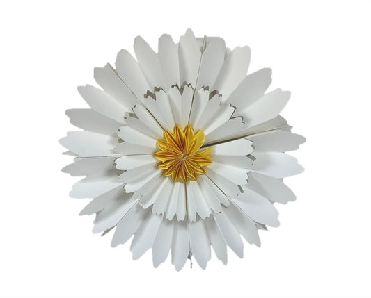 Deko Blume FSC Papier 
D:30x30cm T:7cm