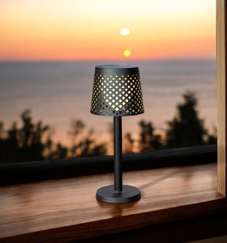 LED Solar Leuchte
zum Stecken oder Stellen
2 in 1, Farbe schwarz