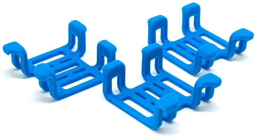 Tractive GPS DOG 4 - Rubber Clips [3 Stk.] - blue