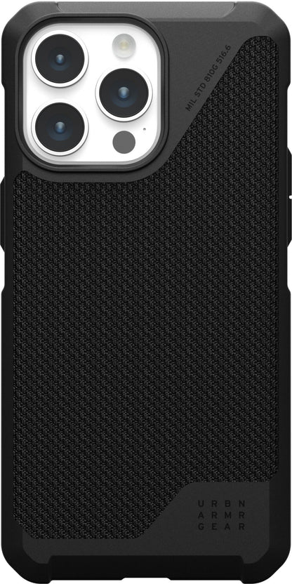 UAG Metropolis LT Magsafe Case - Apple iPhone 15 Pro Max - kevlar black