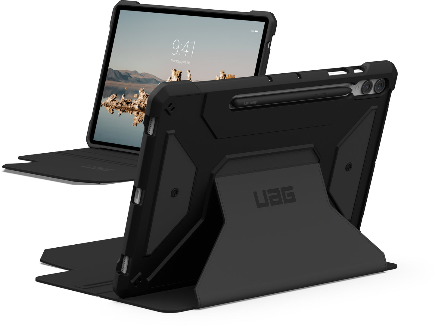 UAG Metropolis SE Case - Samsung Galaxy Tab S10+/S9+ - black