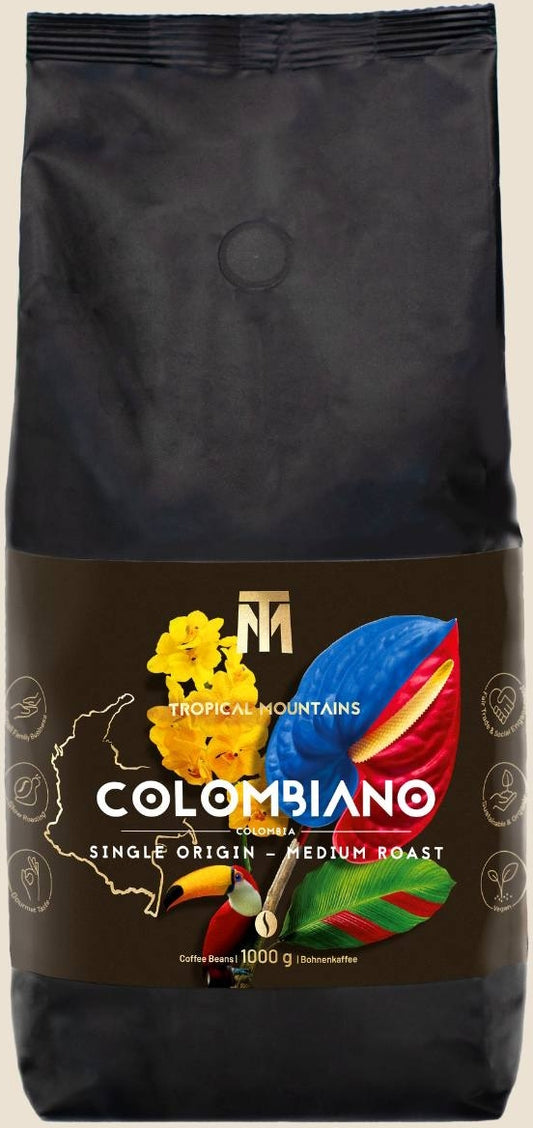 Tropical Mountains COLOMBIANO Beans 1000g