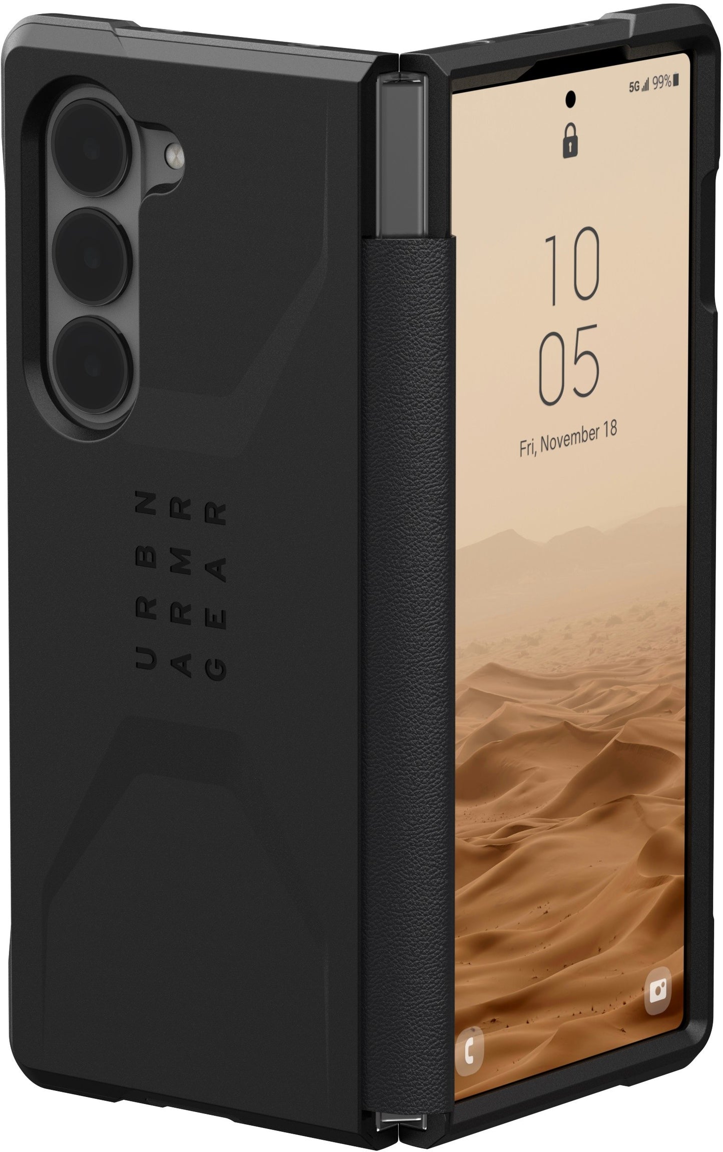 UAG Civilian Case - Samsung Galaxy Z Fold6 - black